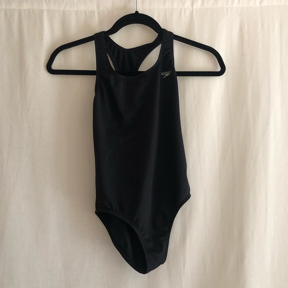 girls black speedo